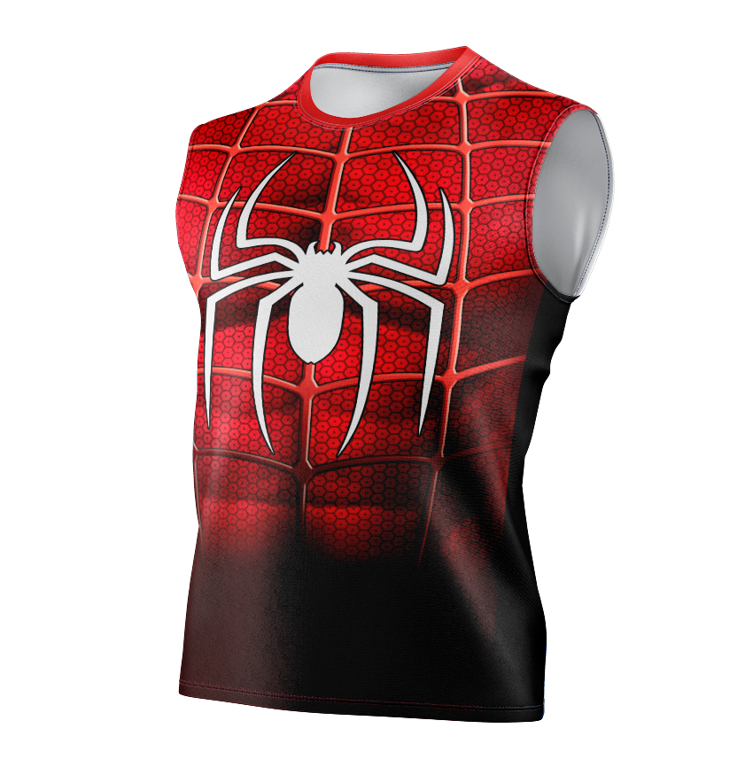 Spider-Man Fighter Suit (Movie) 3D Print Shirt - Tank Top