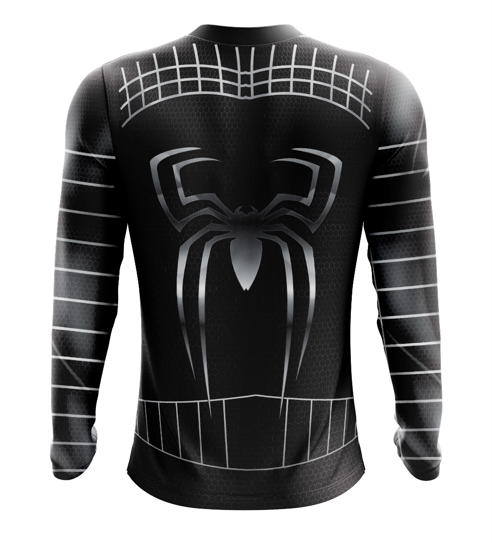 Spider-Man Symbiote (Tobey Maguire) Dry Fit T-Shirt - Long Sleeve Cosplay Tee