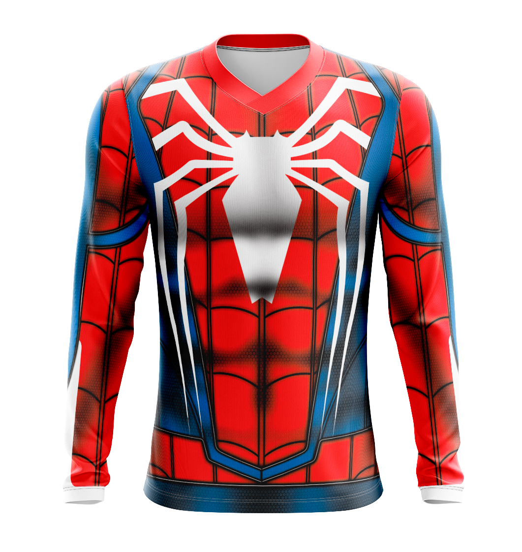 Spider-Man Advanced Suit (Game) 3D Print Shirt - Long Sleeve