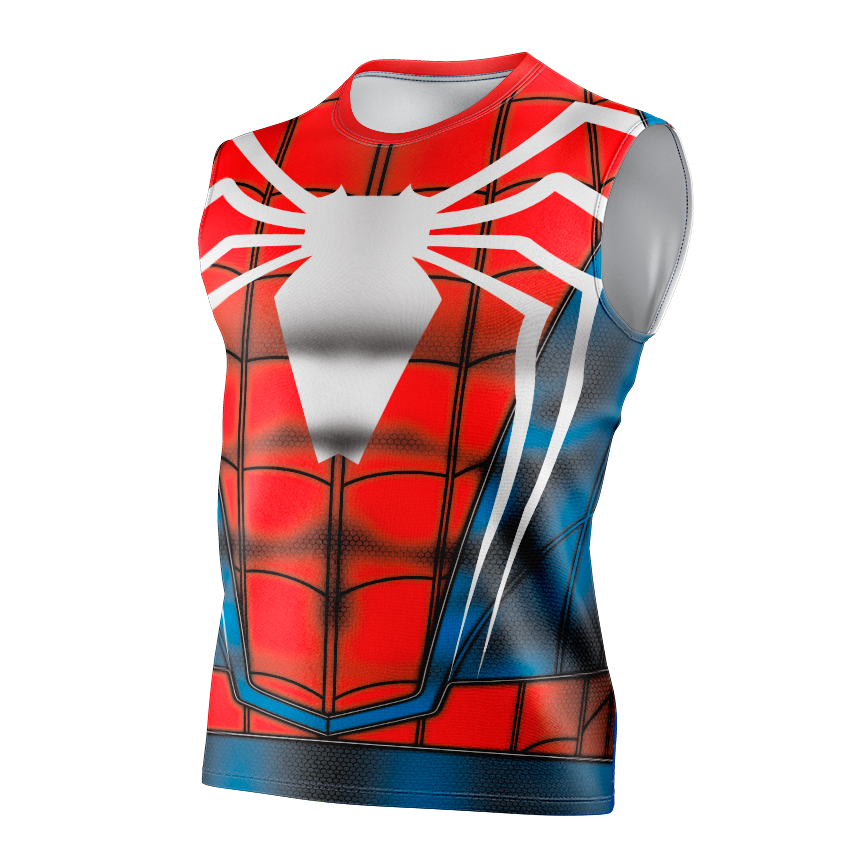 Spider-Man Advanced Suit (Game) 3D Print Shirt - Long Sleeve