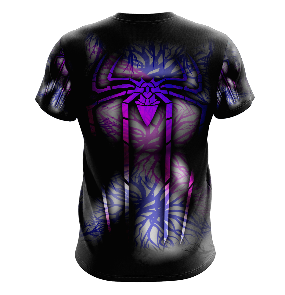 Spider-Man Comic Dry Fit T-Shirt - Short Sleeve Cosplay Tee