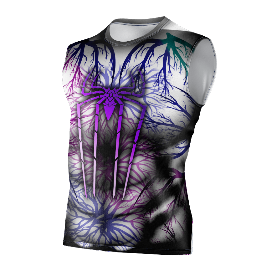Spider-Man Comic Dry Fit T-Shirt - Tank Top Cosplay Tee