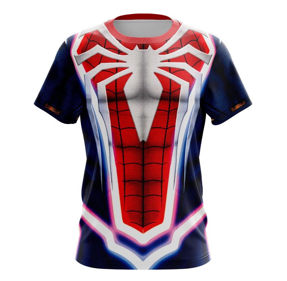 Spider-Man PS5 Game Dry Fit T-Shirt - Long Sleeve Cosplay Tee