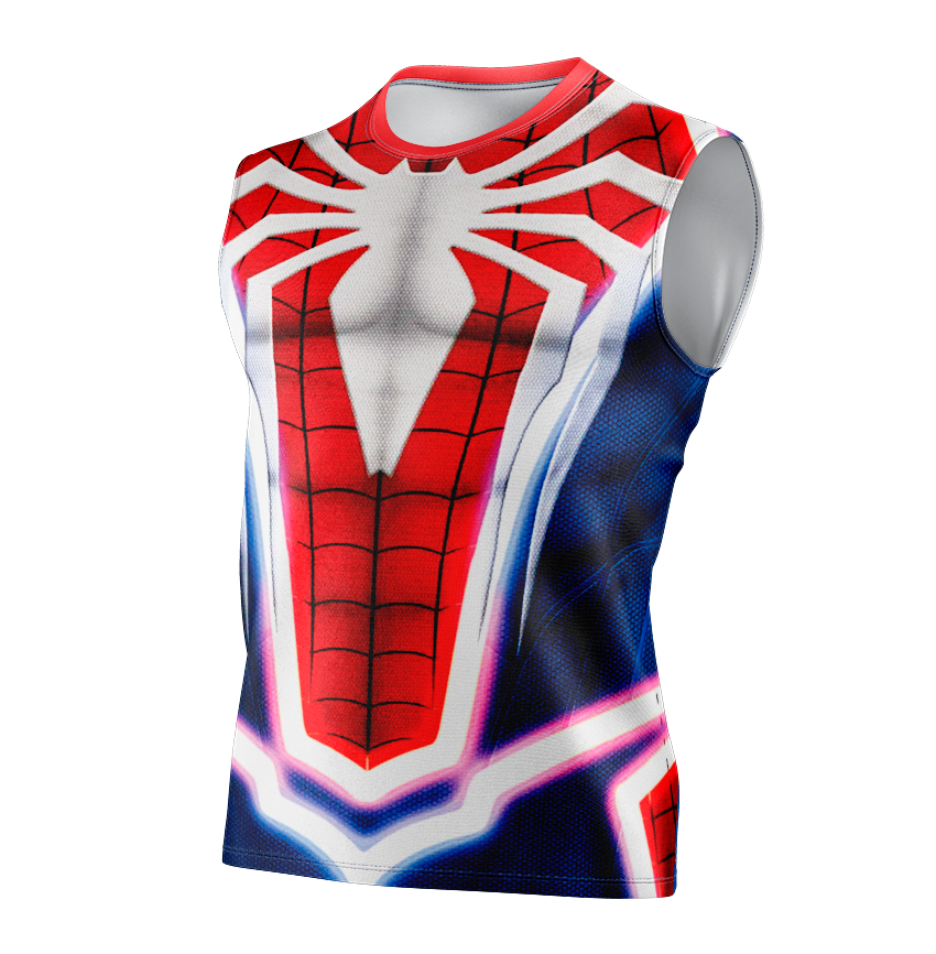 Spider-Man PS5 Game Dry Fit T-Shirt - Short Sleeve Cosplay Tee