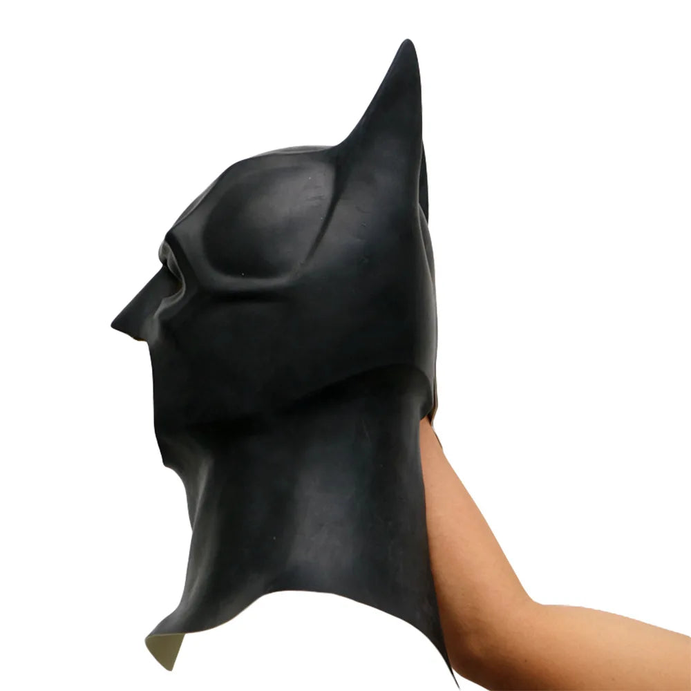 Realistic Batman Movie Mask - Rubber Cosplay Mask