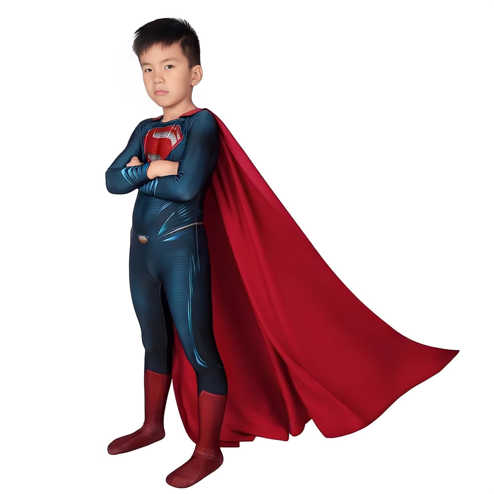 Superman Classic Costume - Kids Cosplay Suit