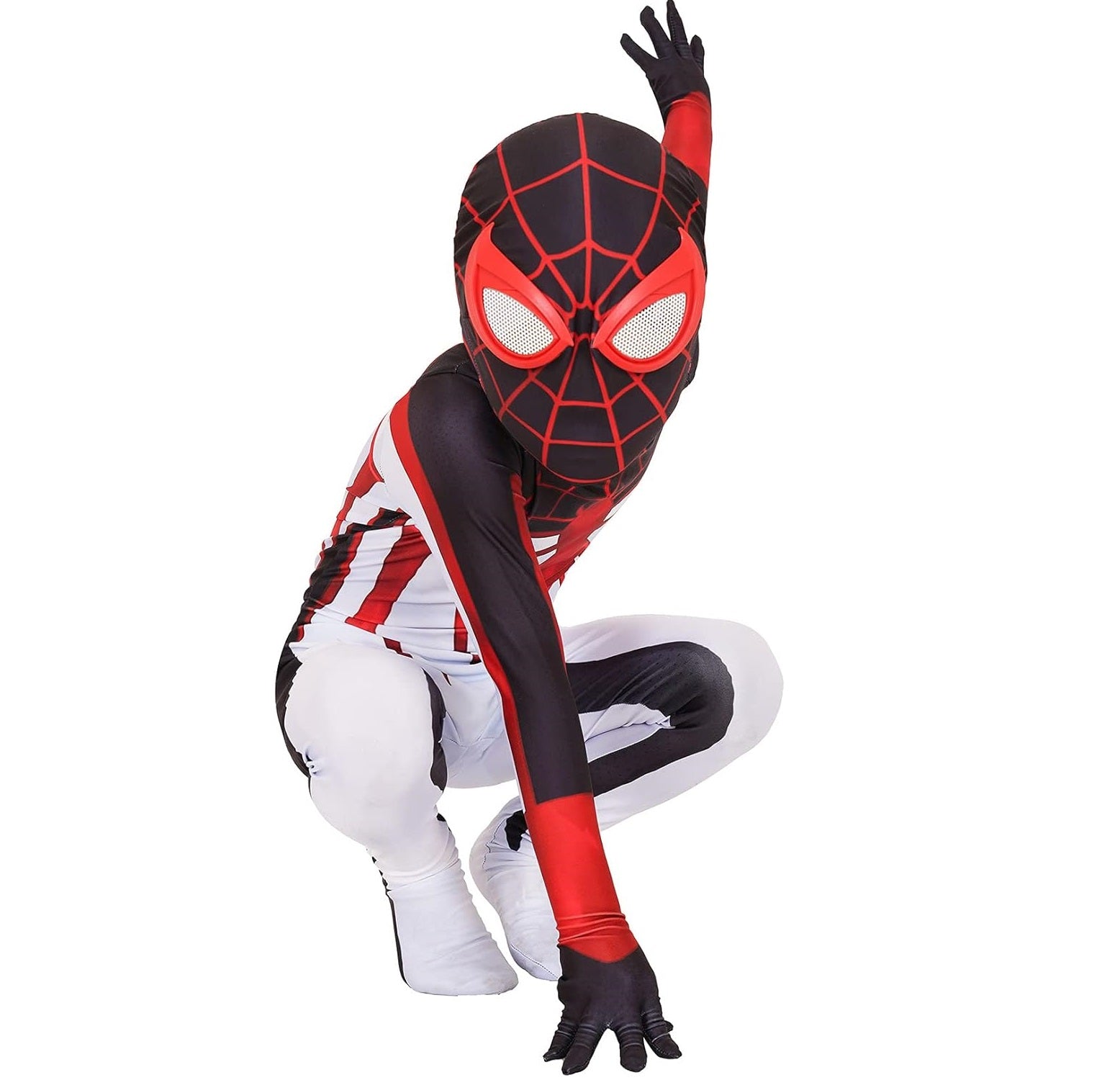 Miles Morales Ultimate Spider-Man (PS5) Costume - Kids Cosplay Suit