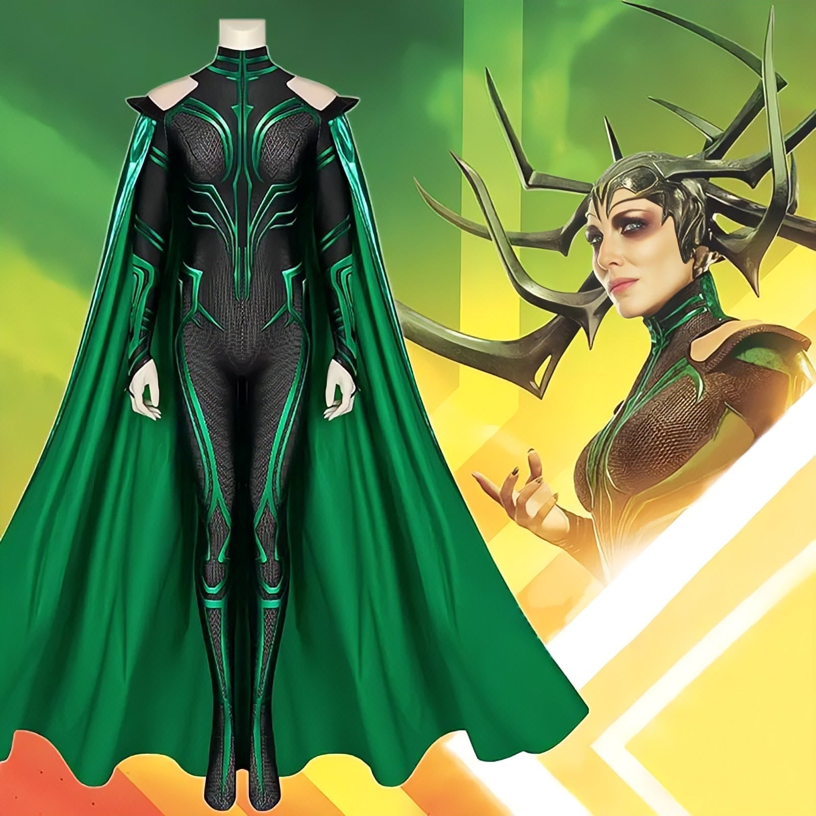 Hela Thor: Ragnarok Costume - Adult Premium Cosplay Suit