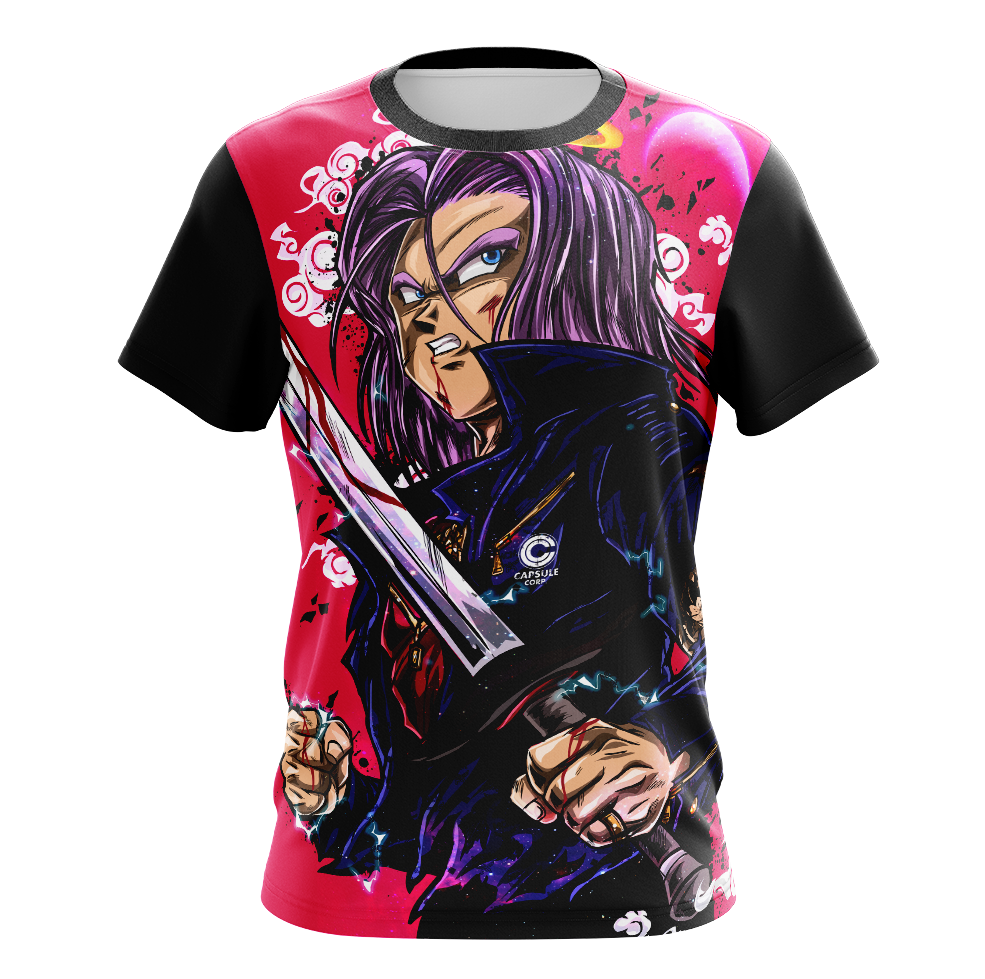 Future Trunks Dragon Ball Z Dry-Fit Graphic T-Shirt - Tank Top