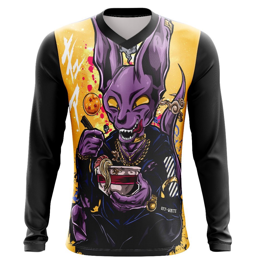 Beerus Dragon Ball Super Dry-Fit Graphic T-Shirt - Short Sleeve