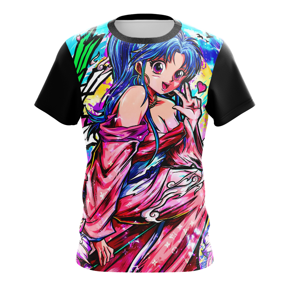 Botan Yu Yu Hakusho Dry Fit T-Shirt - Long Sleeve 3D Print