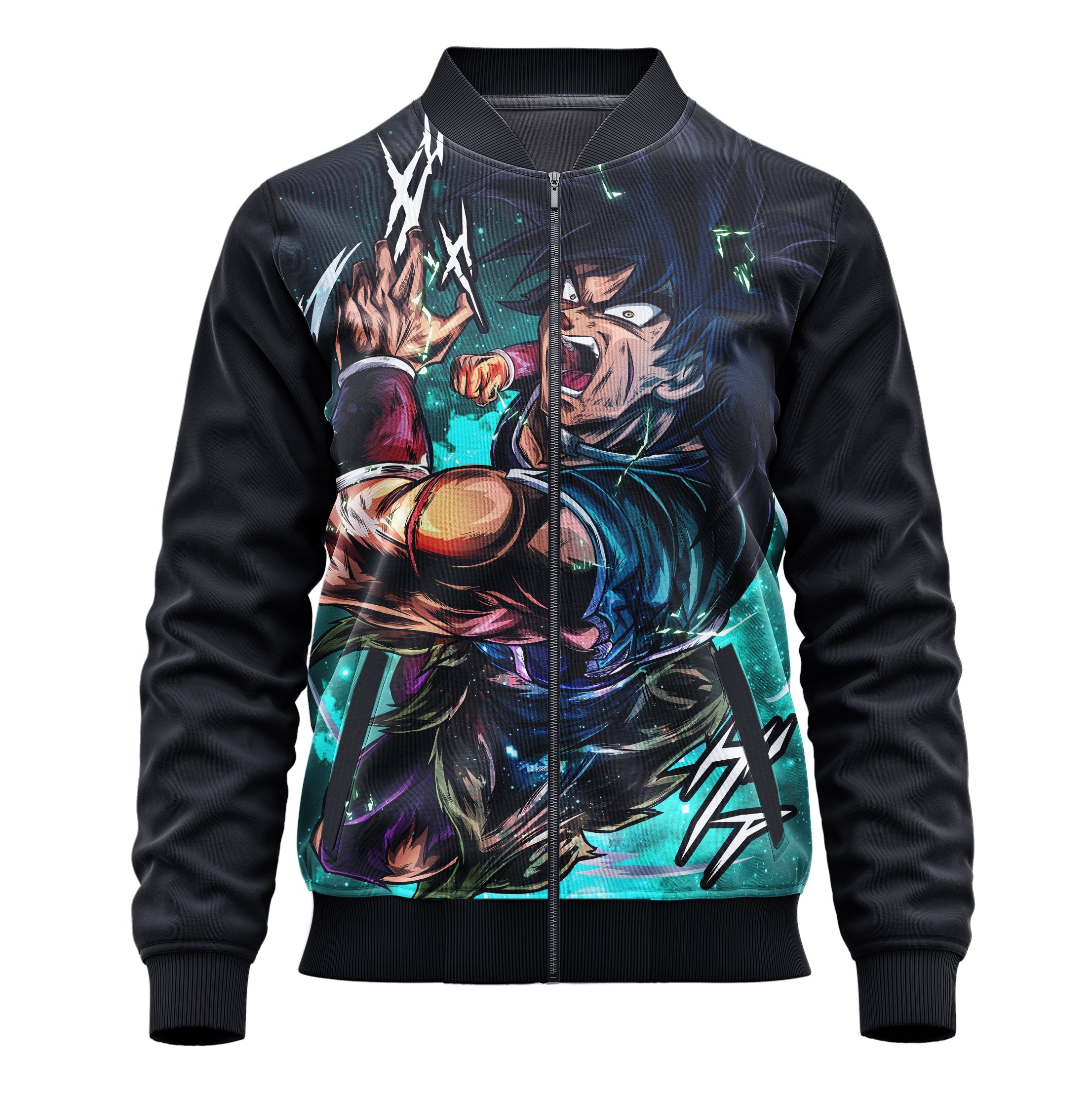 Broly Dragon Ball Super Jacket - Adult & Kids Cosplay Hoodie