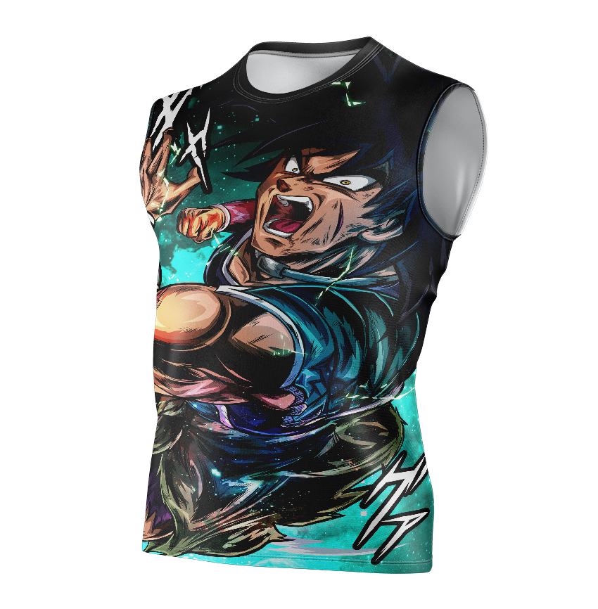 Broly Dragon Ball Super Dry-Fit Graphic T-Shirt - Short Sleeve
