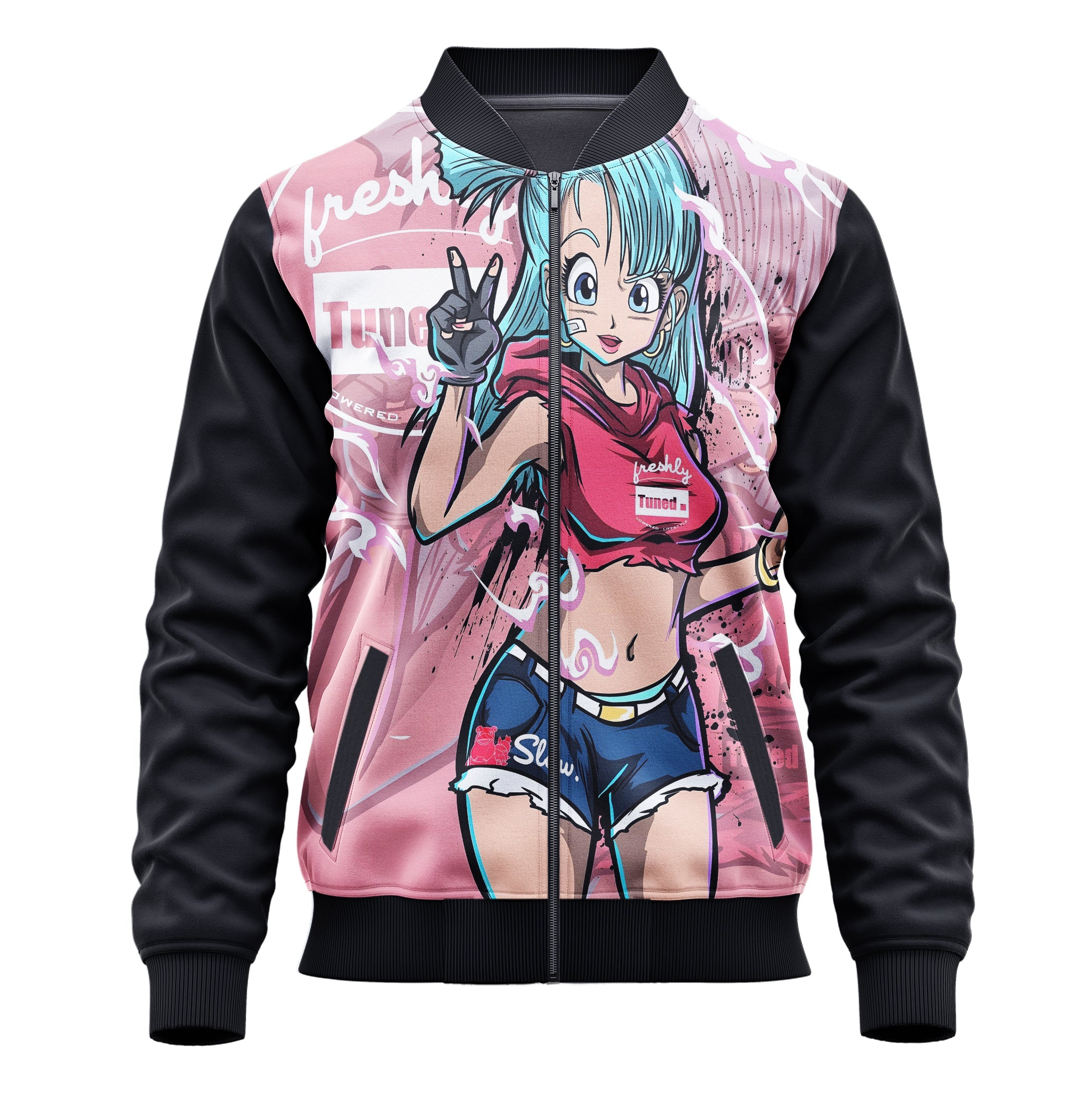 Bulma Dragon Ball Z Jacket - Adult & Kids Cosplay Hoodie