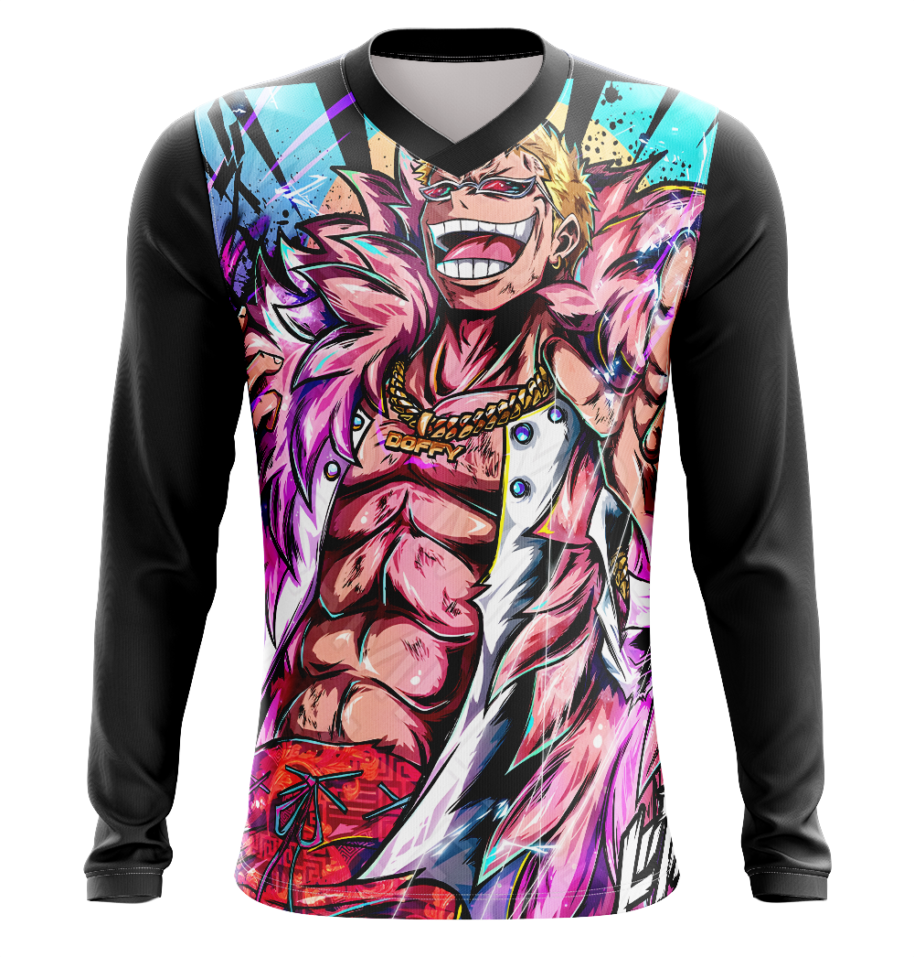 Donquixote Doflamingo One Piece Dry-Fit Graphic T-Shirt - Short Sleeve
