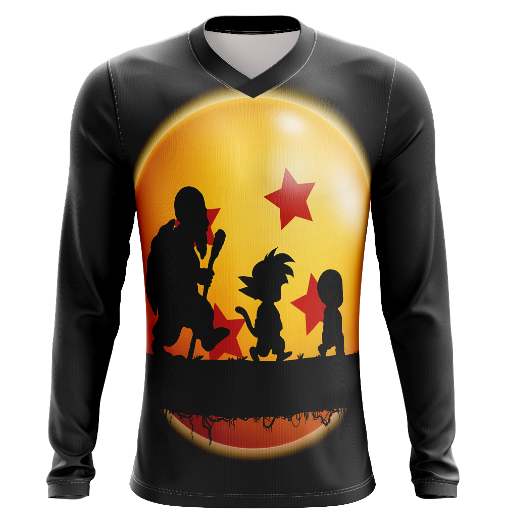 Goku Dragon Ball Dry-Fit Graphic T-Shirt - Short Sleeve