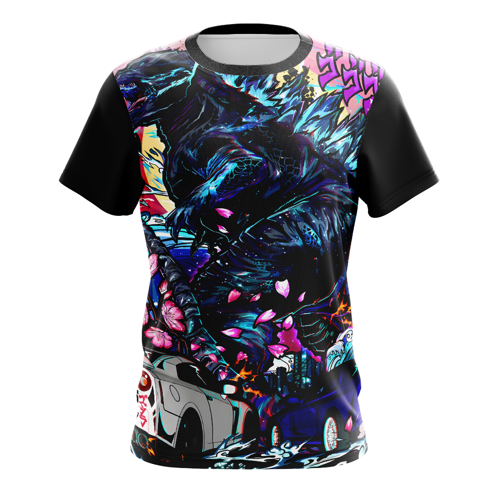 Godzilla MonsterVerse Dry-Fit Graphic T-Shirt - Short Sleeve
