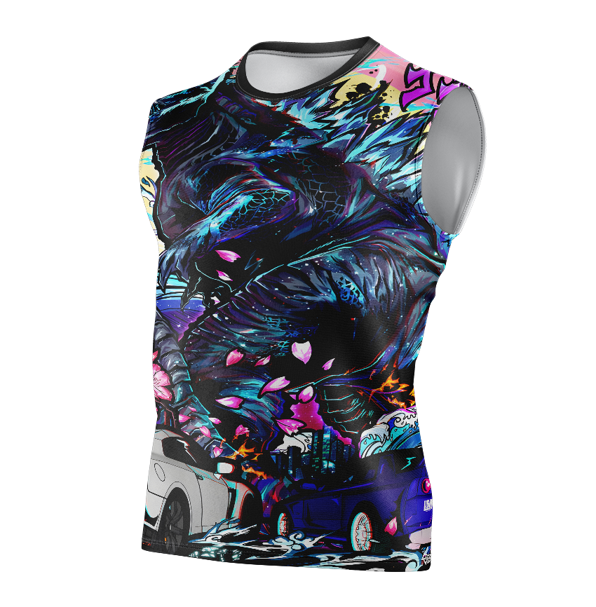 Godzilla MonsterVerse Dry-Fit Graphic T-Shirt - Tank Top