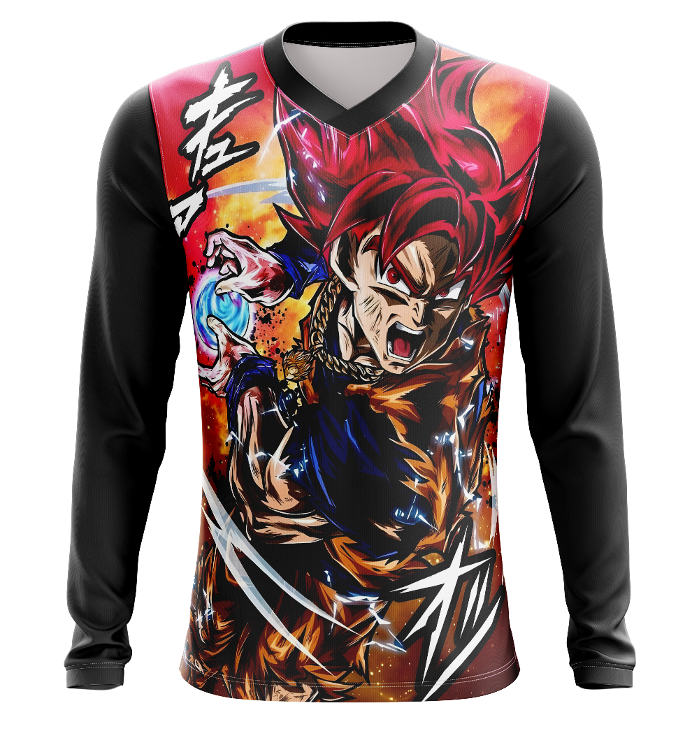 Goku Super Saiyan God Dragon Ball Super Anime T-Shirt - Tank Top