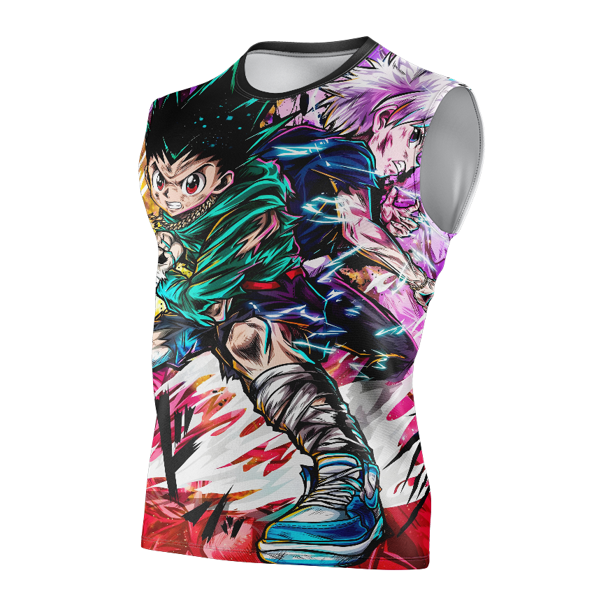 Killua & Gon Hunter x Hunter Anime T-Shirt - Tank Top