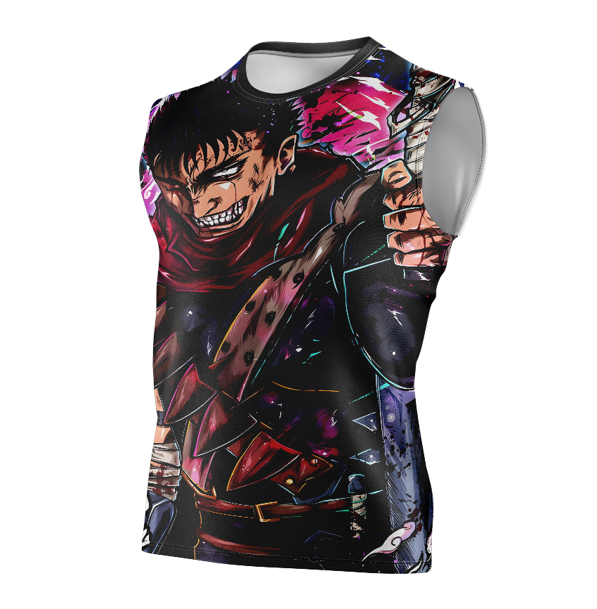 Guts Berserk Anime T-Shirt - Long Sleeve