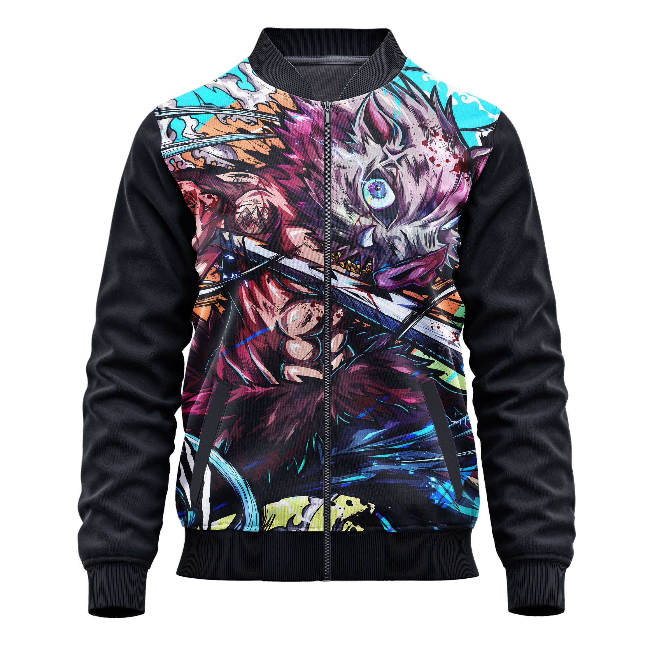 Inosuke Demon Slayer Jacket - Adult & Kids Cosplay Hoodie