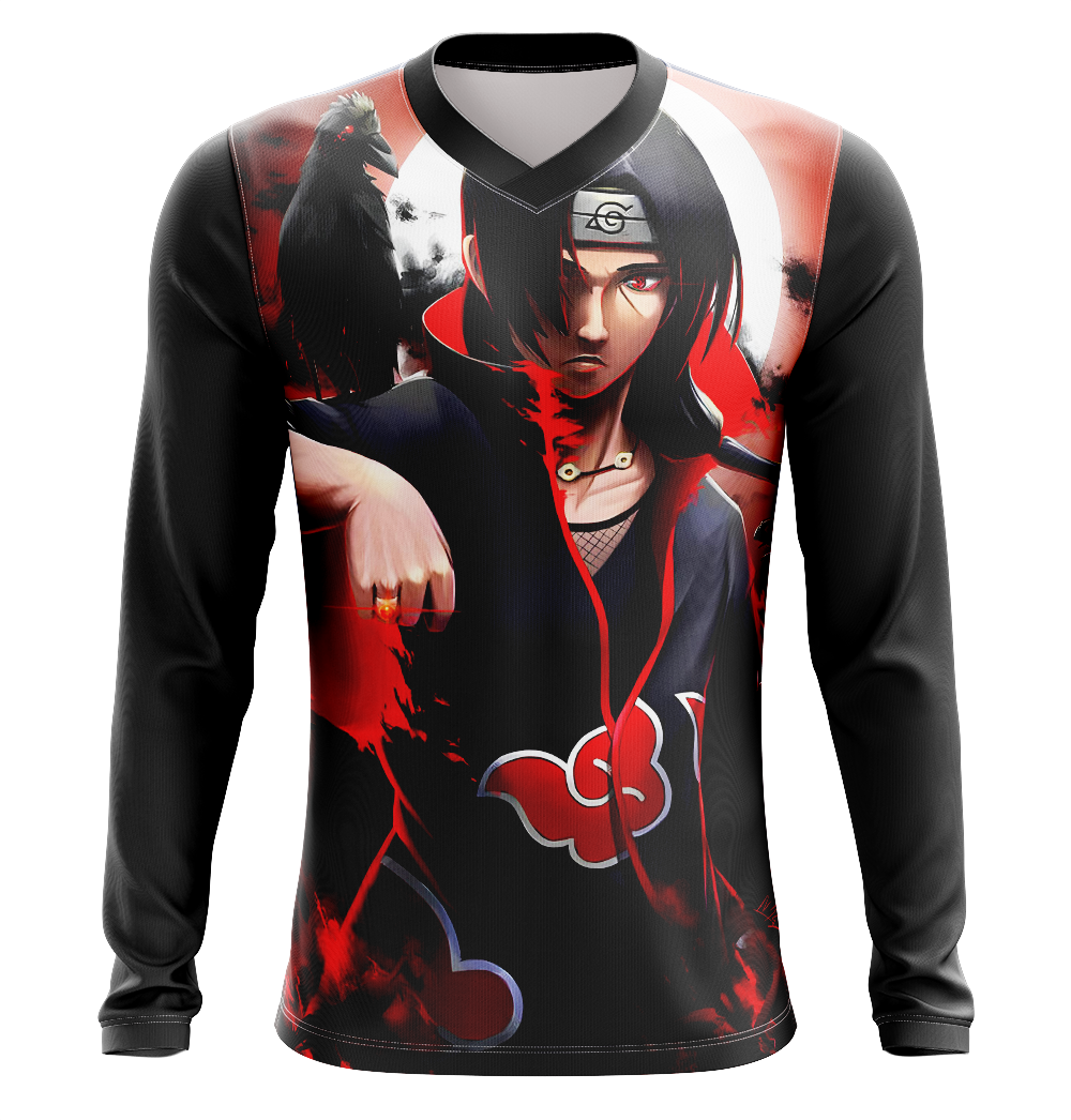 Itachi Uchiha Genjutsu Naruto Anime T-Shirt - Tank Top