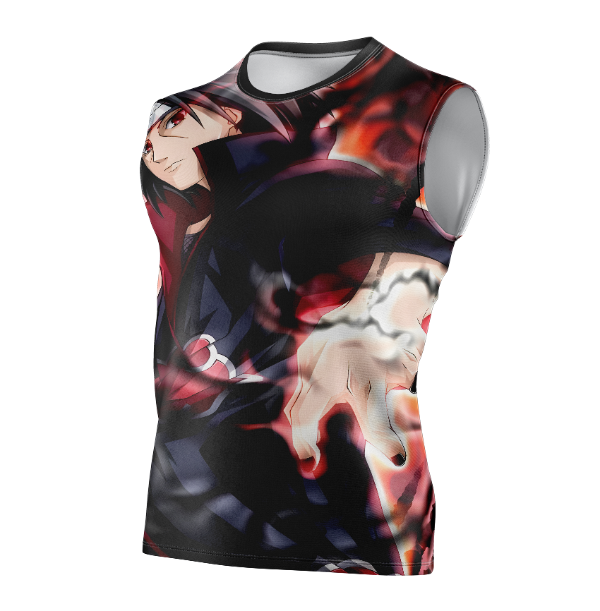 Itachi Uchiha Naruto Shippuden Anime T-Shirt - Tank Top