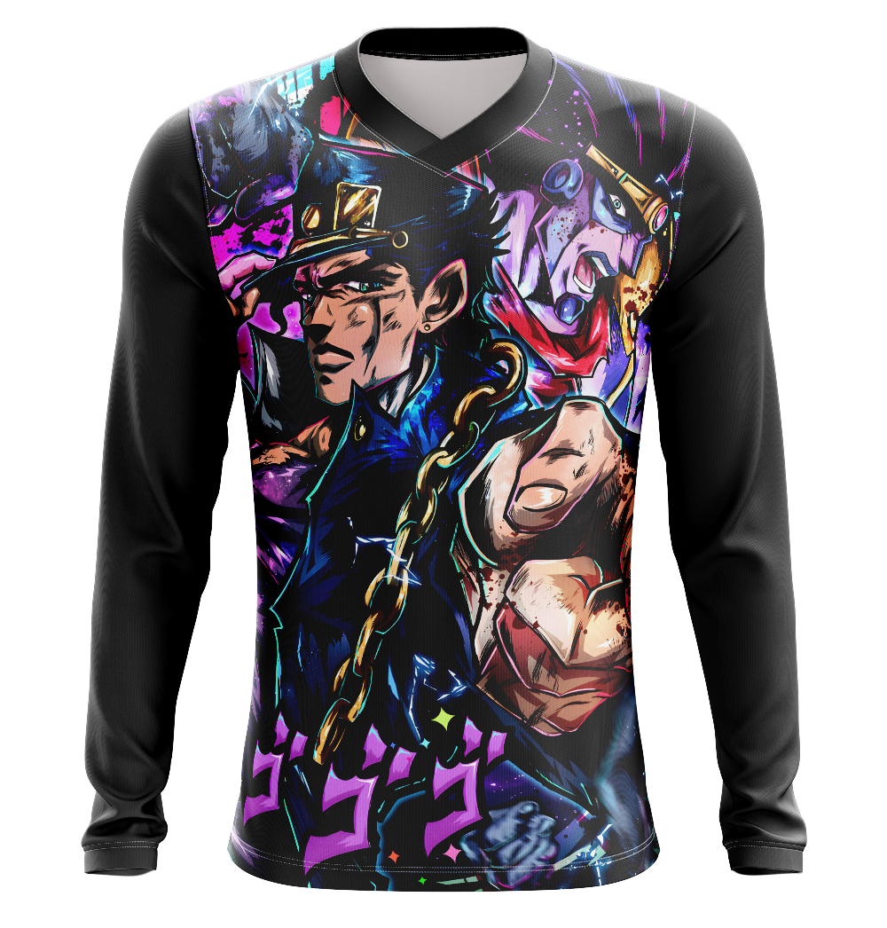 Jotaro JoJo's Bizarre Adventure Anime T-Shirt - Short Sleeve
