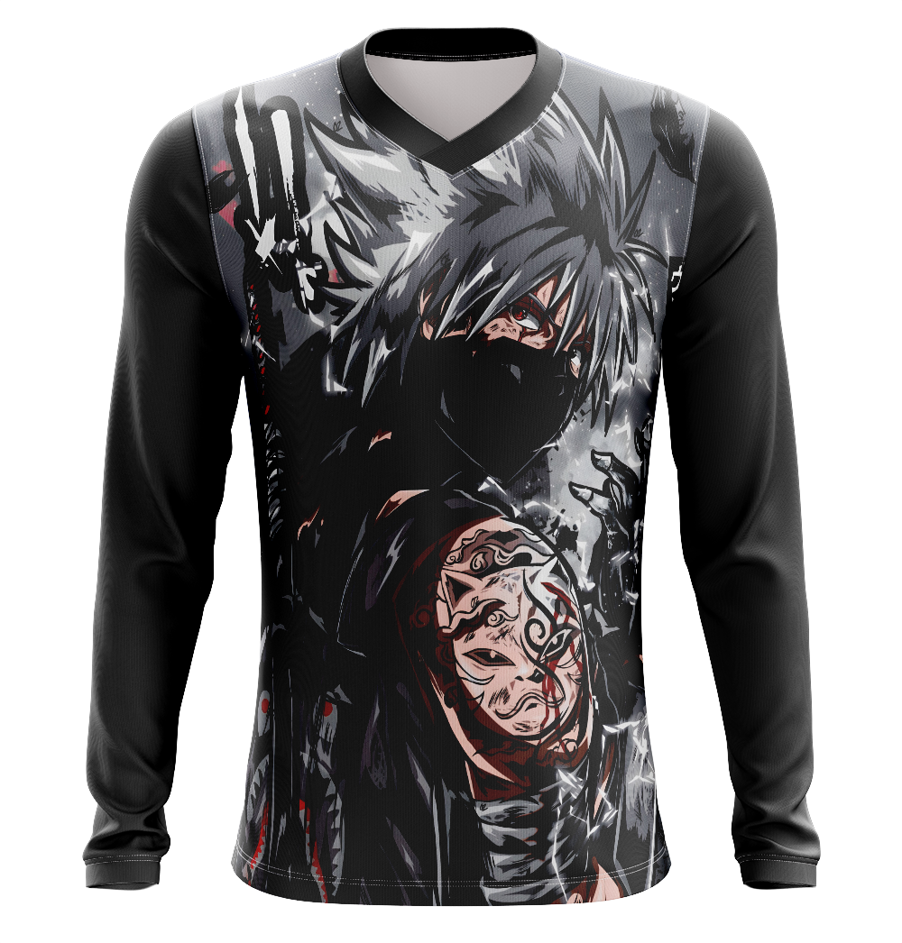 Kakashi ANBU Naruto Anime T-Shirt - Long Sleeve