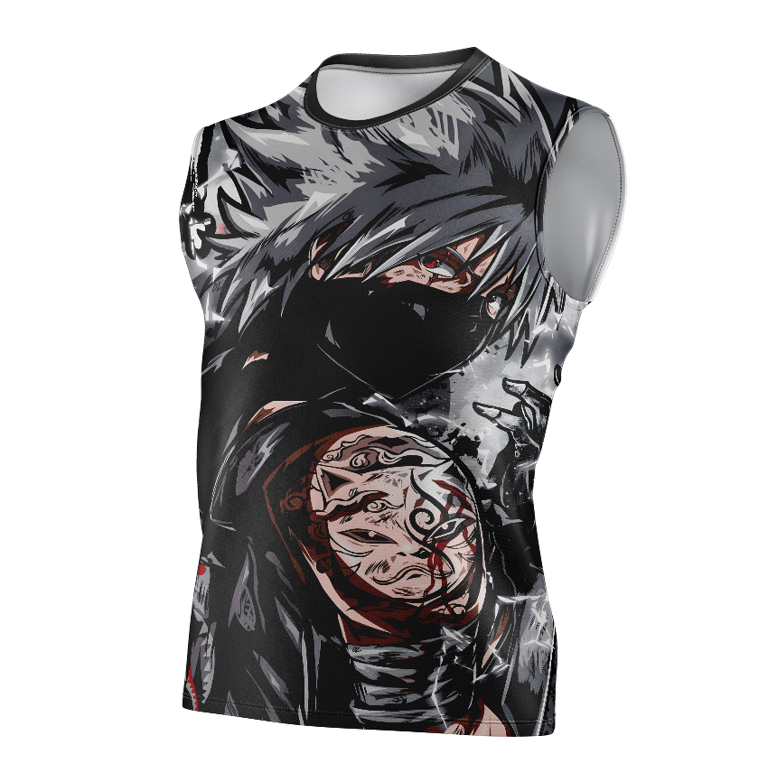 Kakashi ANBU Naruto Anime T-Shirt - Tank Top