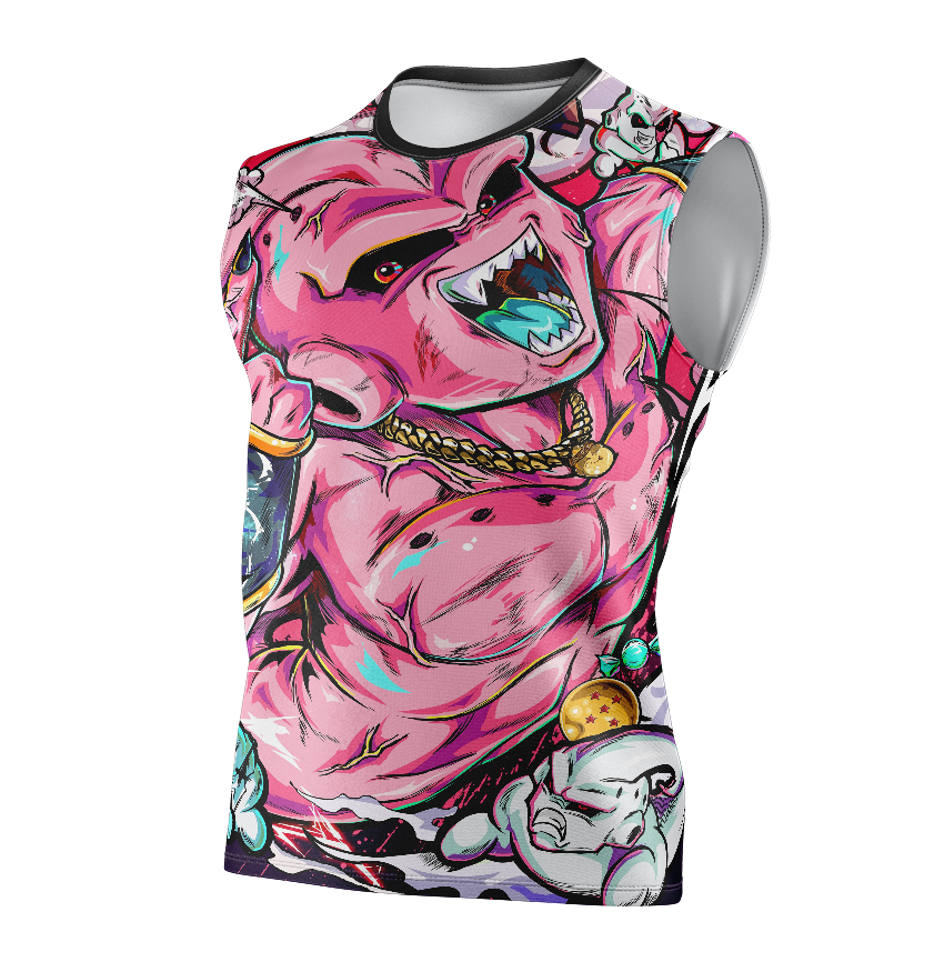 Kid Buu Dragon Ball Z Anime T-Shirt - Short Sleeve