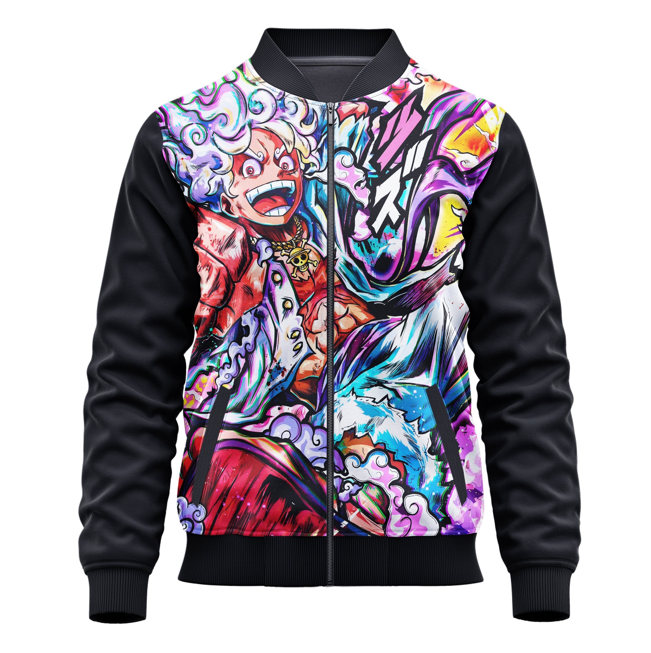 Luffy Gear 5 One Piece Jacket - Adult & Kids Cosplay Hoodie