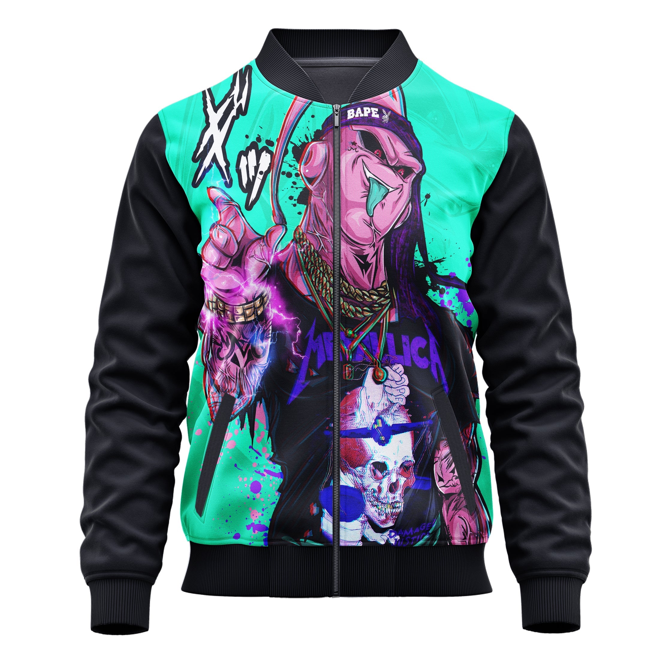 Majin Buu Dragon Ball Z Jacket - Adult & Kids Cosplay Hoodie