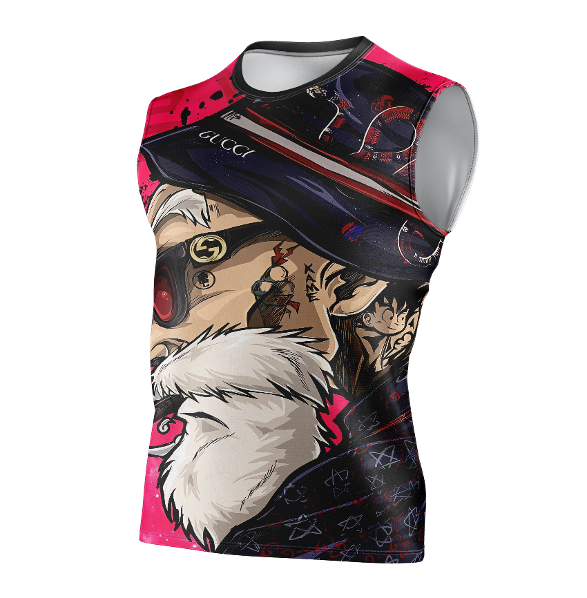 Master Roshi Dragon Ball Z Anime T-Shirt - Short Sleeve