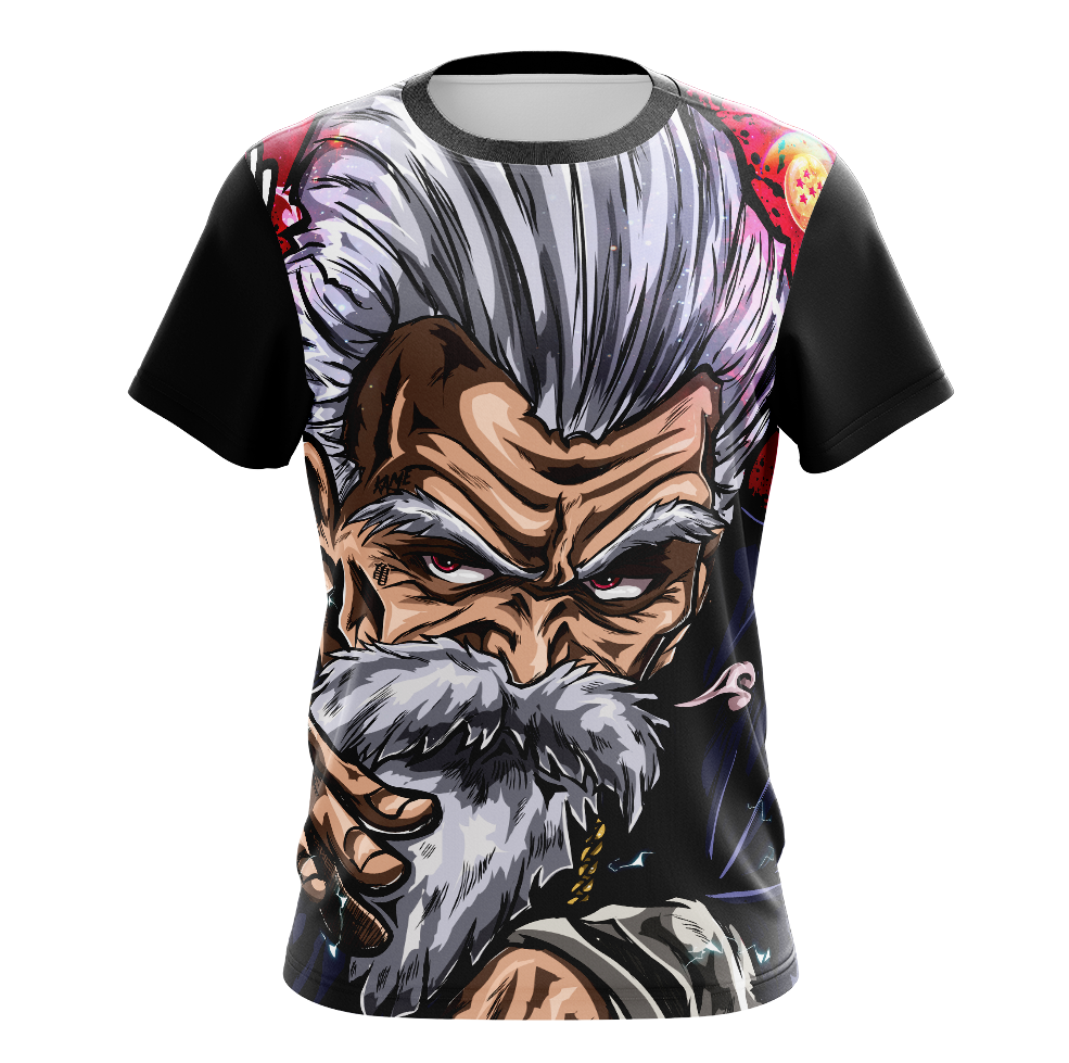 Master Roshi Dragon Ball Anime T-Shirt - Long Sleeve