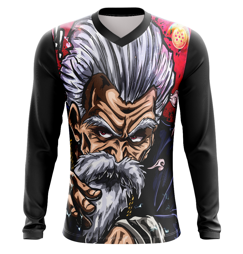 Master Roshi Dragon Ball Anime T-Shirt - Short Sleeve