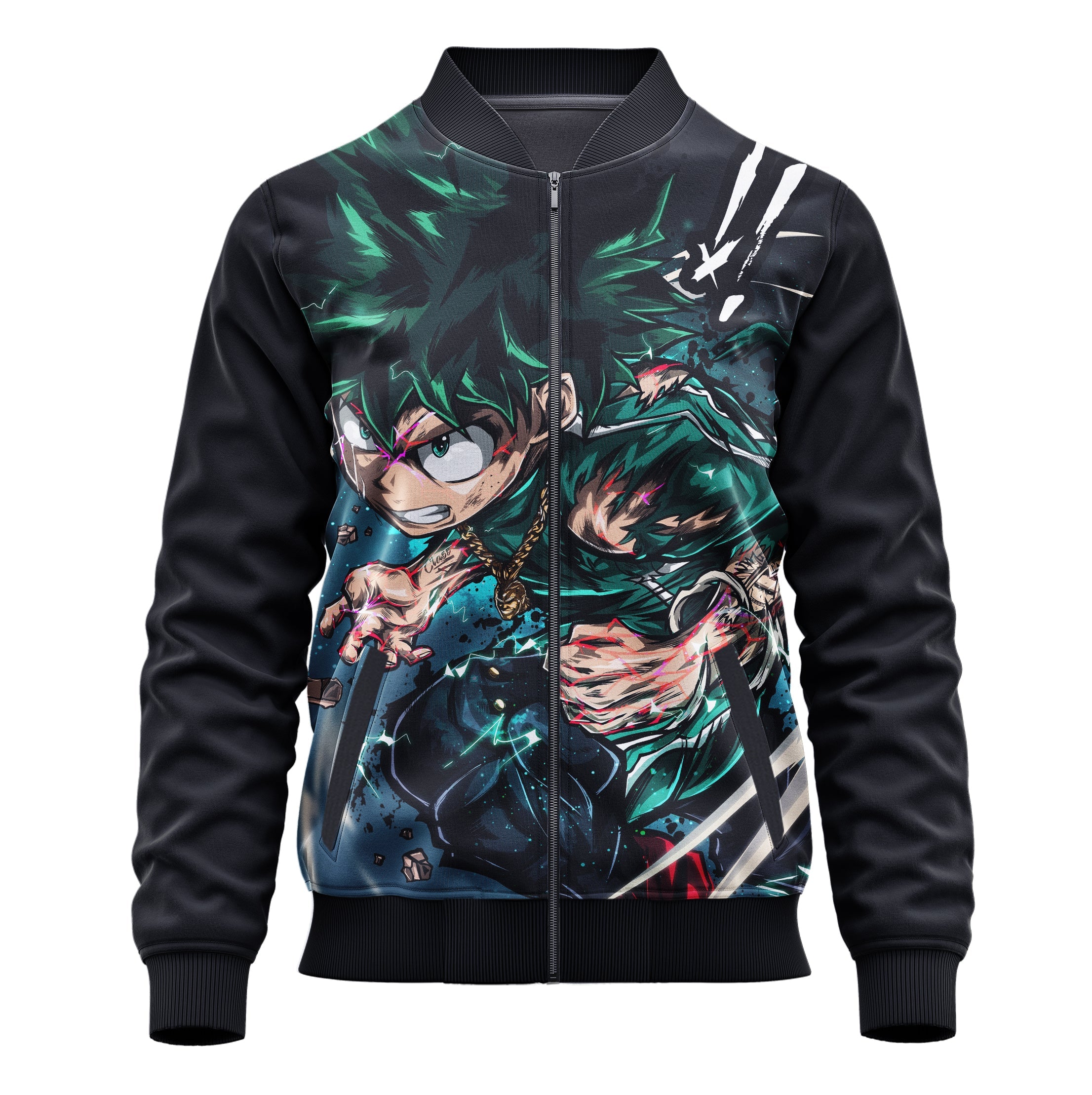Midoriya My Hero Academia Jacket - Adult & Kids Cosplay Hoodie
