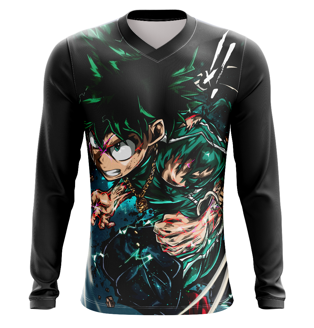 Midoriya My Hero Academia Anime T-Shirt - Short Sleeve