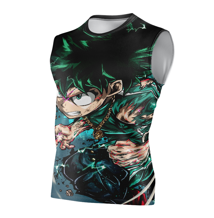 Midoriya My Hero Academia Anime T-Shirt - Short Sleeve