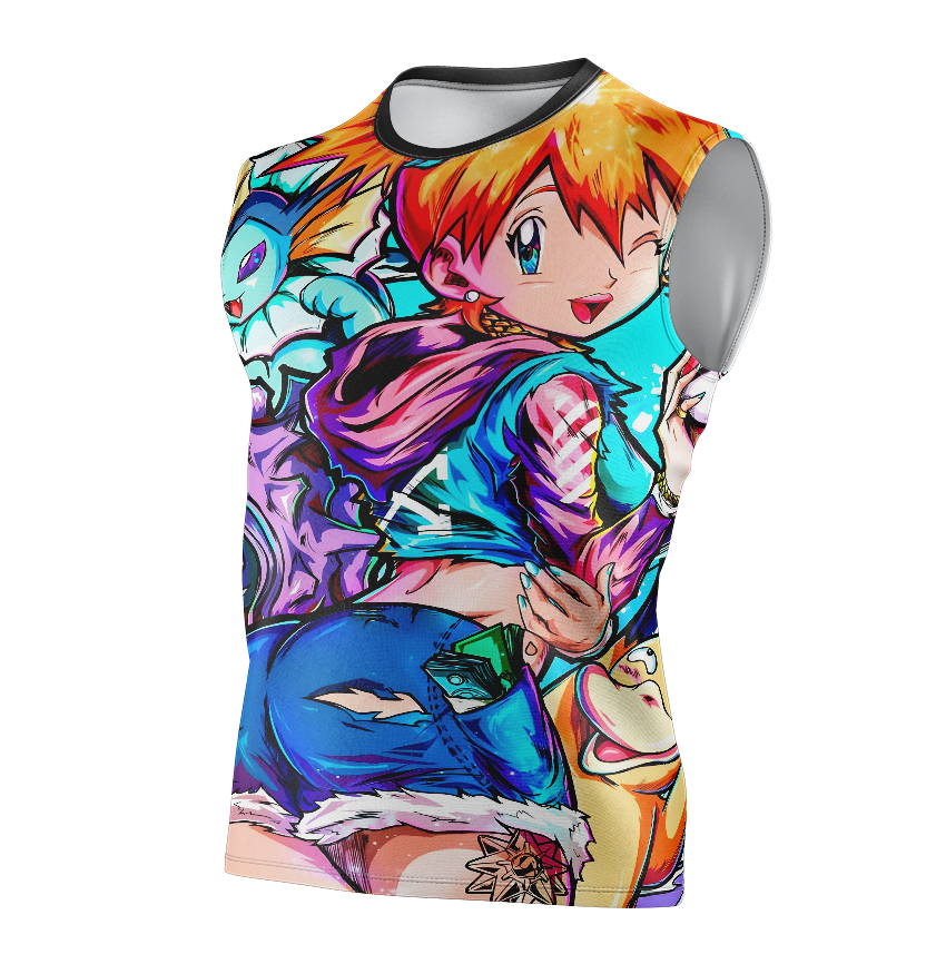 Misty Pokémon Anime T-Shirt - Long Sleeve