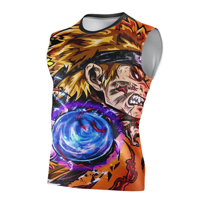 Naruto Uzumaki Rasengan Anime T-Shirt - Short Sleeve