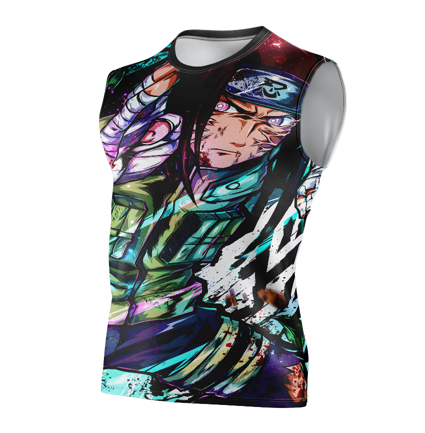 Neji Hyuga Naruto Shippuden Anime T-Shirt - Tank Top