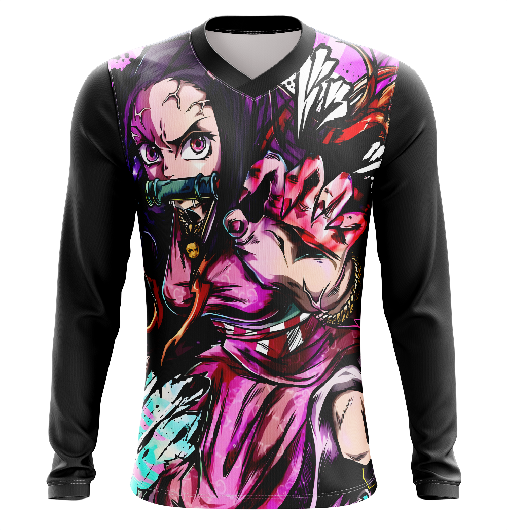 Nezuko Kamado Demon Slayer Anime T-Shirt - Tank Top
