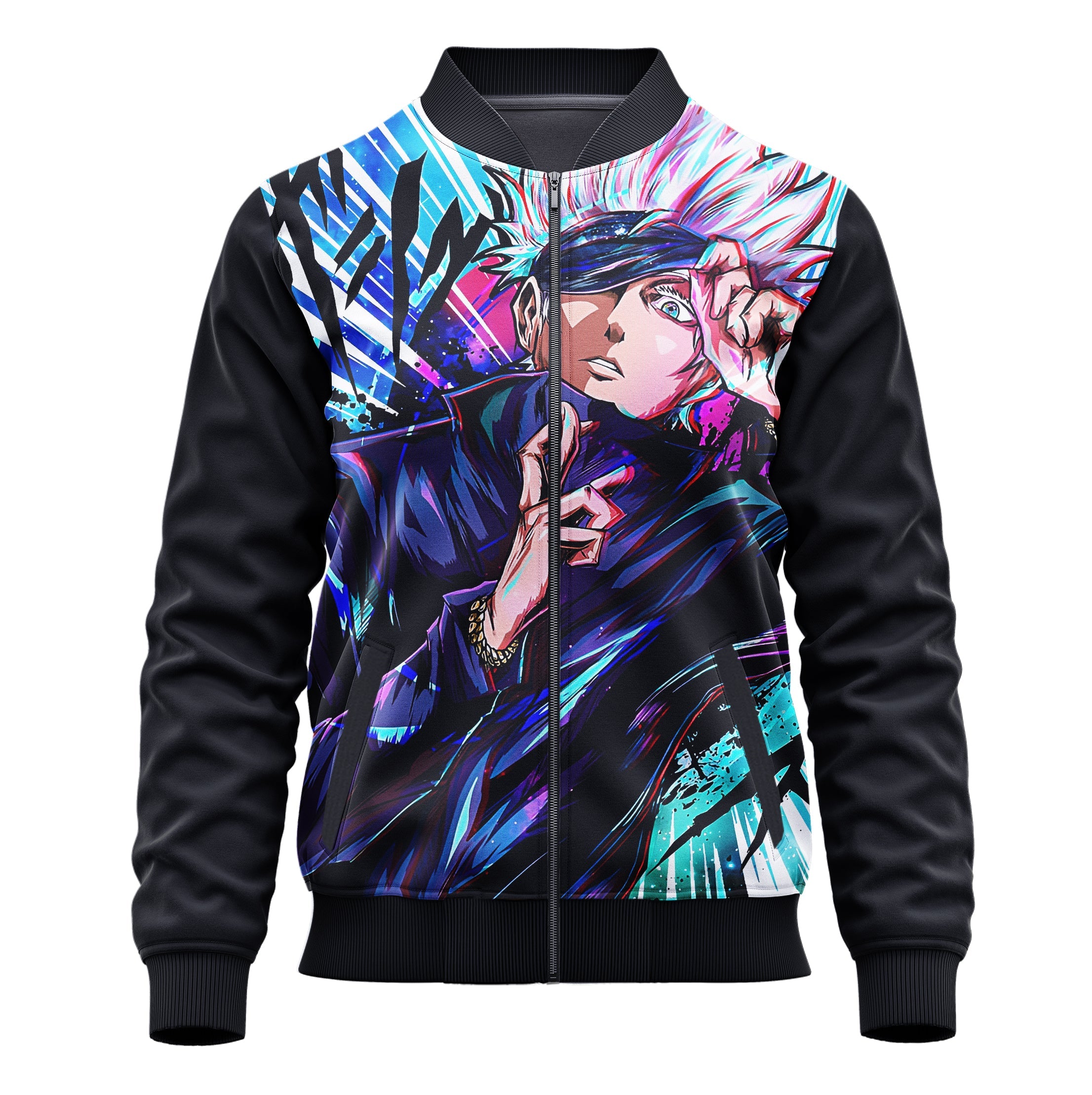 Satoru Gojo Jujutsu Kaisen Jacket - Adult & Kids Cosplay Hoodie
