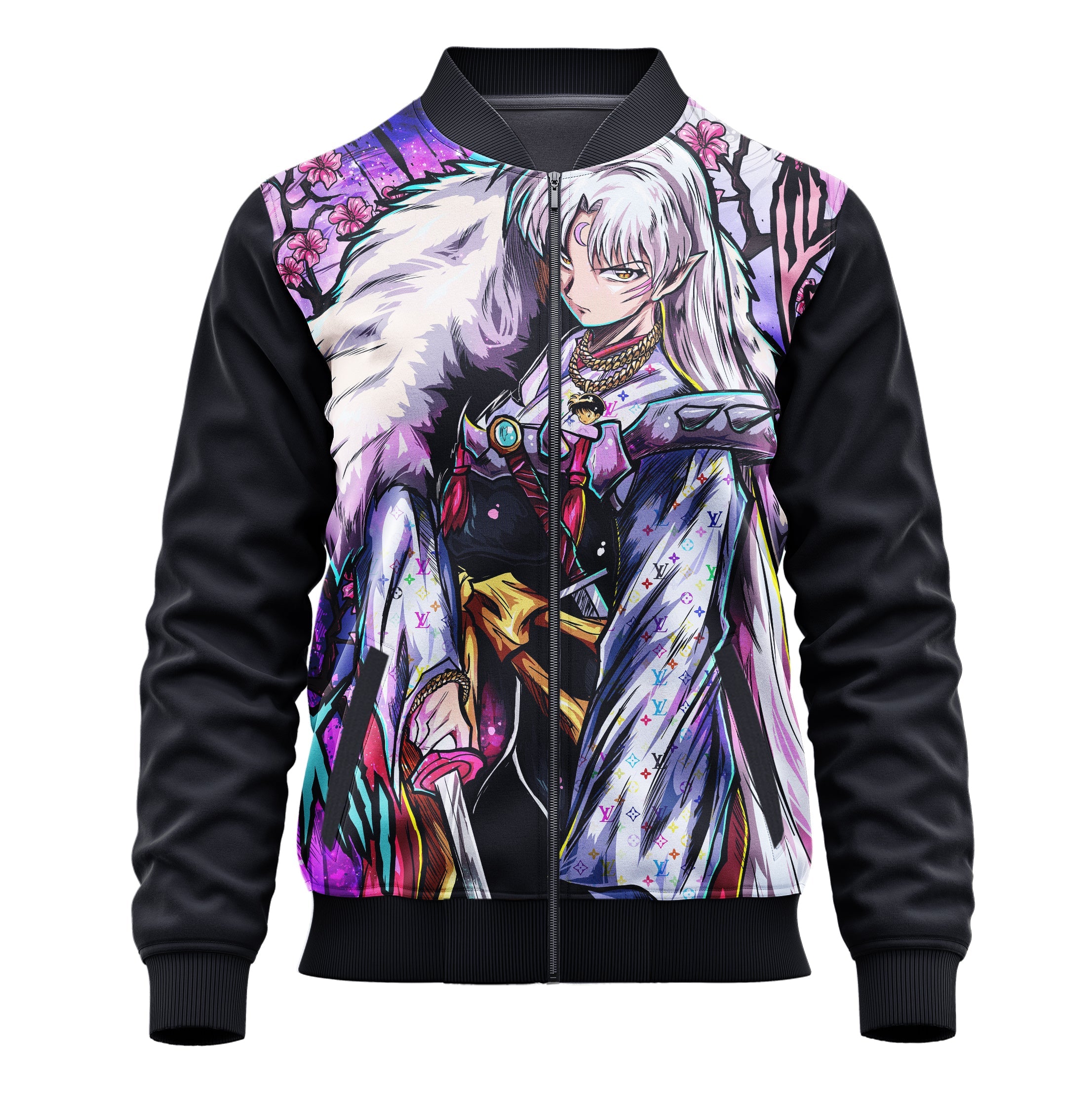 Sesshomaru Inuyasha Jacket - Adult & Kids Cosplay Hoodie