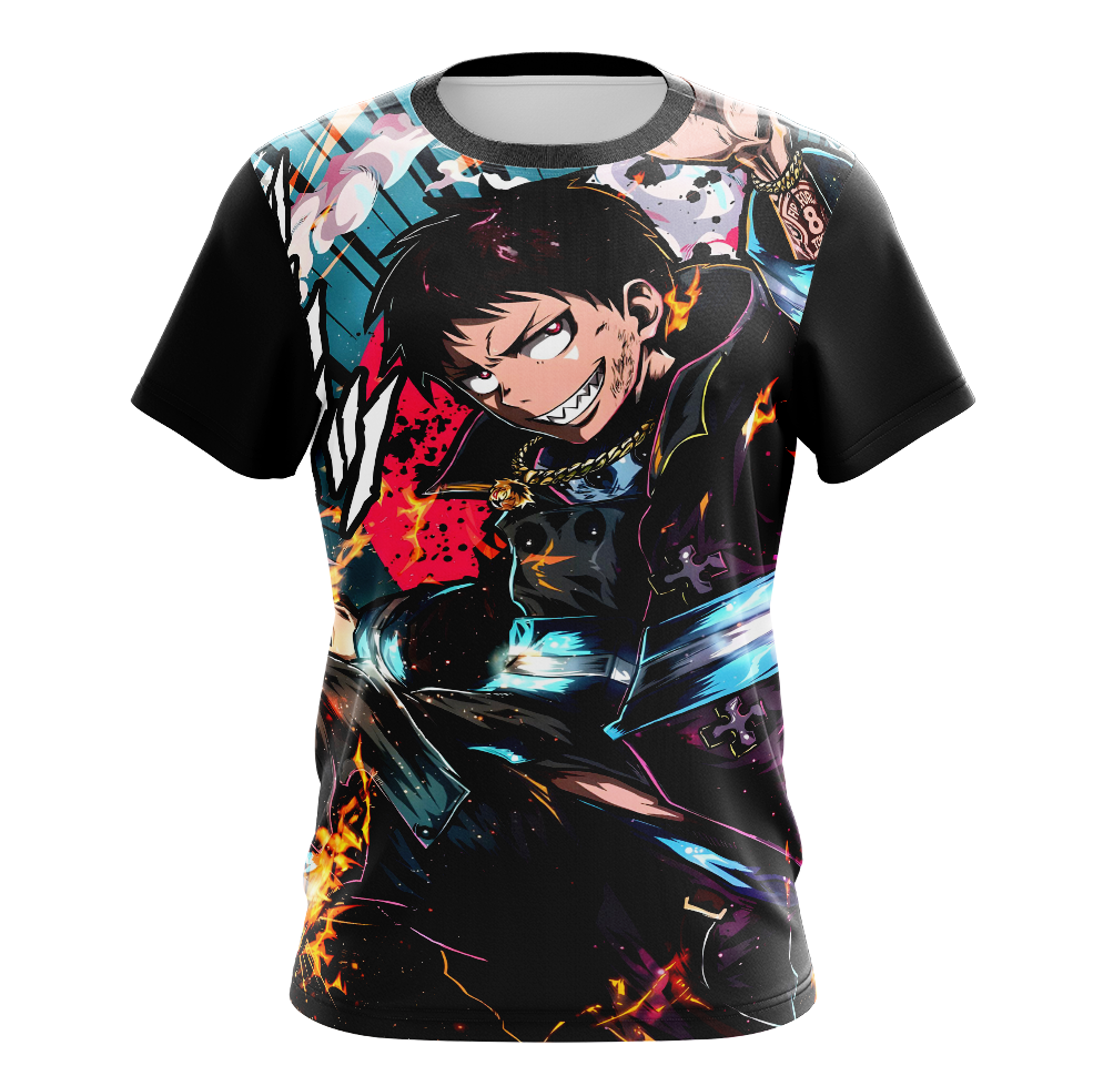 Shinra Kusakabe - Fire Force Long Sleeve T-Shirt