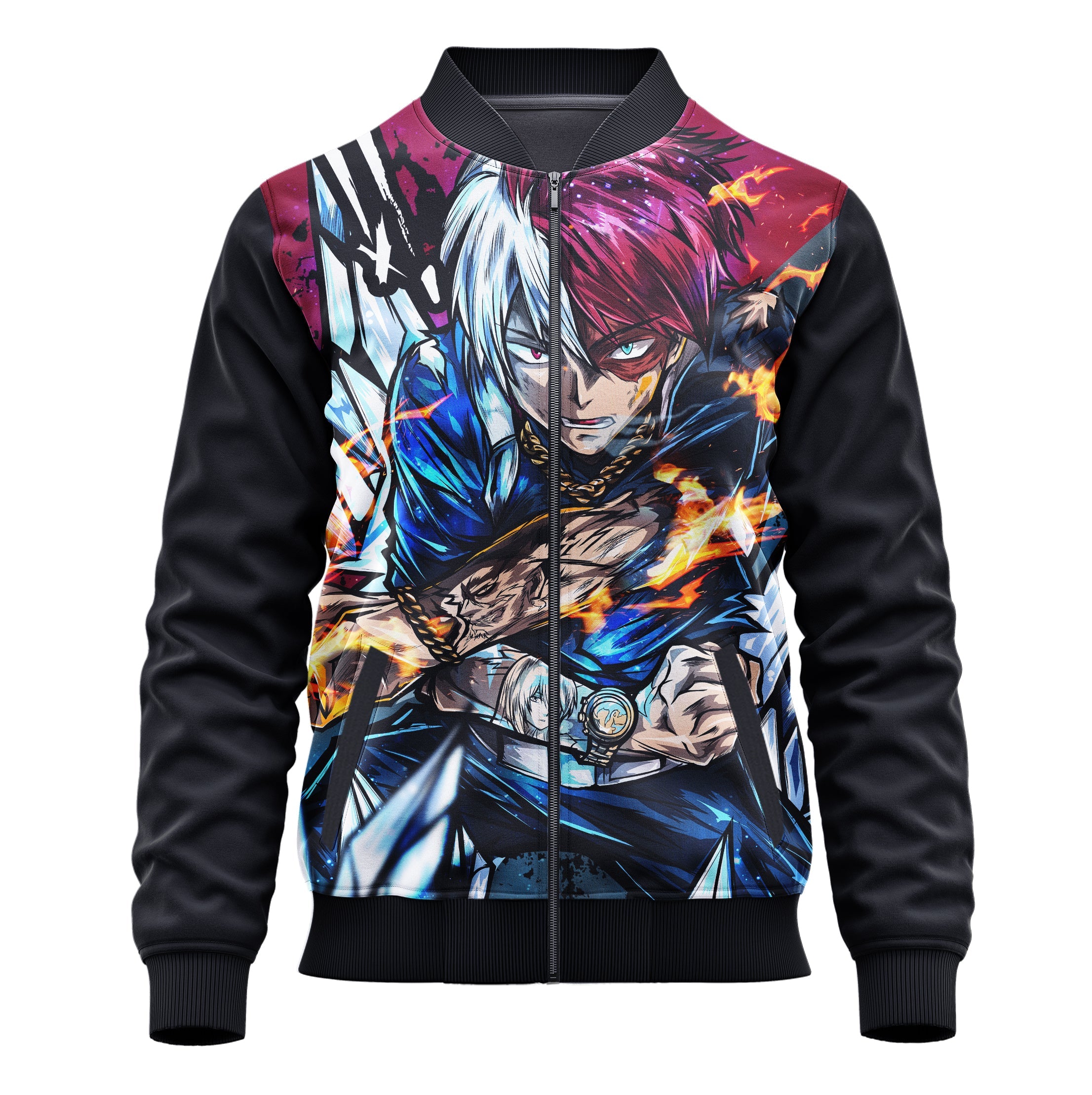 Shoto Todoroki My Hero Academia Jacket - Adult & Kids Cosplay Hoodie