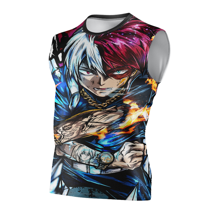 Shoto Todoroki - My Hero Academia Tank Top