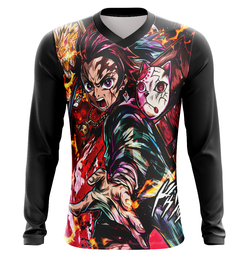 Tanjiro Kamado - Demon Slayer Short Sleeve T-Shirt